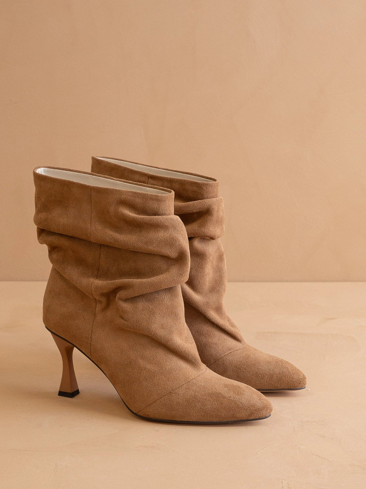 Taupe Scrunch Boot