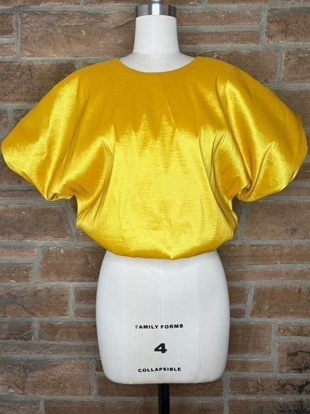 Mardi Gras Gold Blouse
