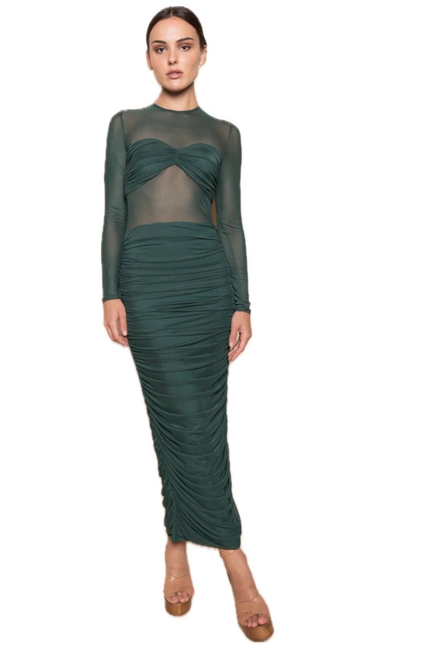 Forest Green Dress "BESTSELLER"