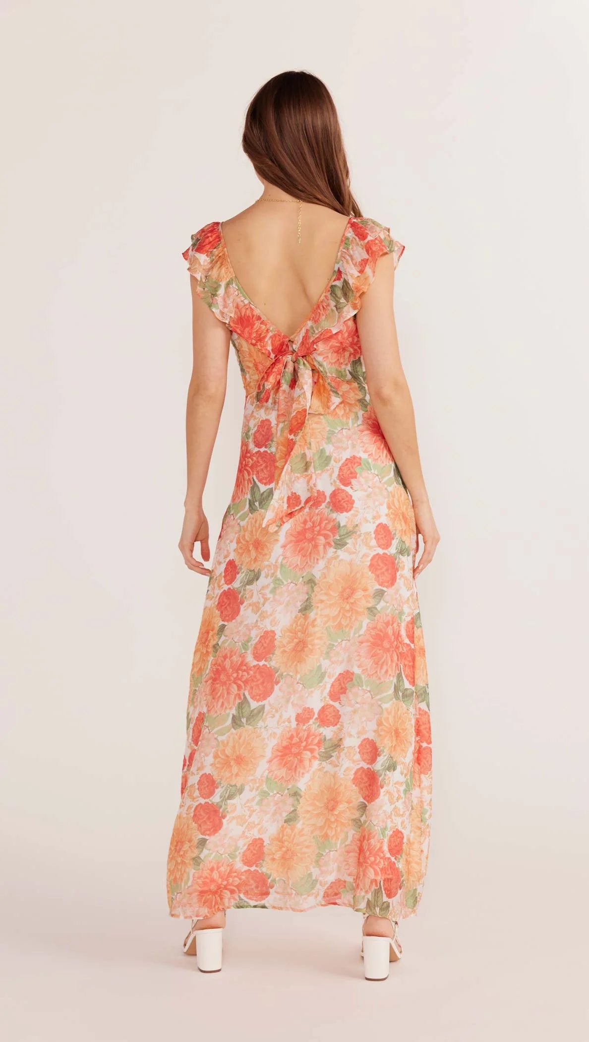 Apricot Maxi Dress