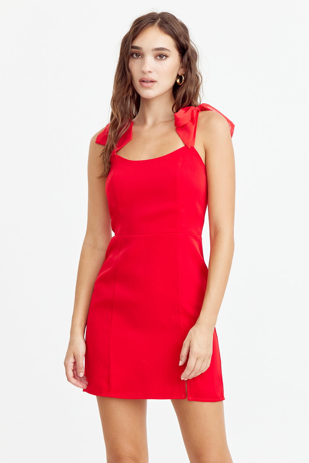 Gia Red Ribbon Dress