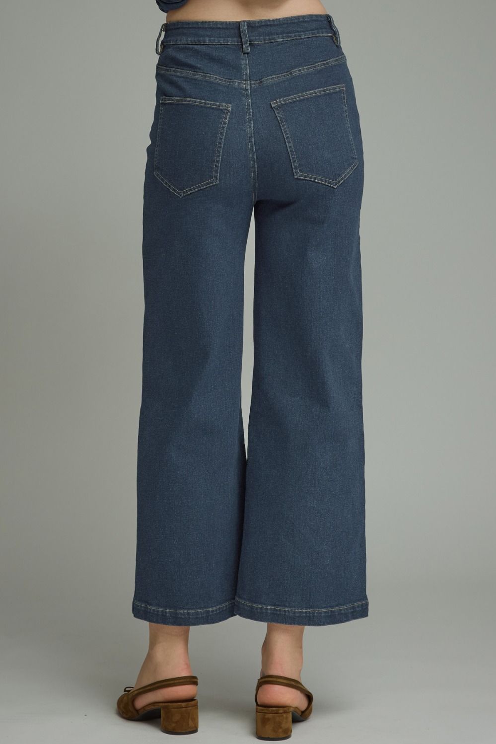 Solid Crop Pants