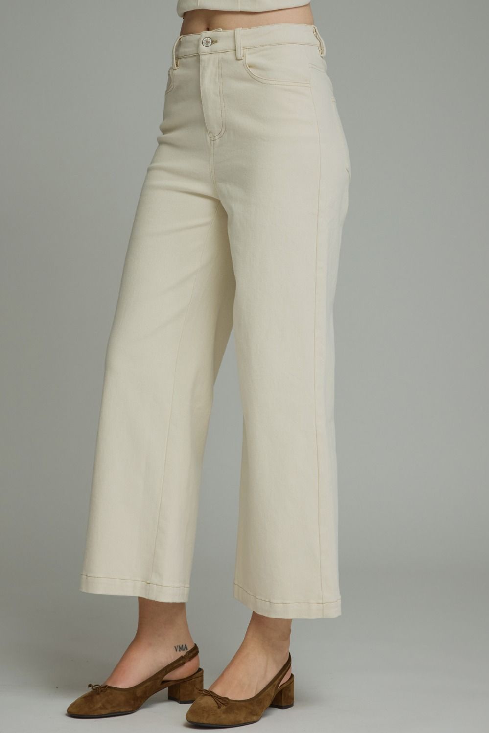 Solid Cropped pants