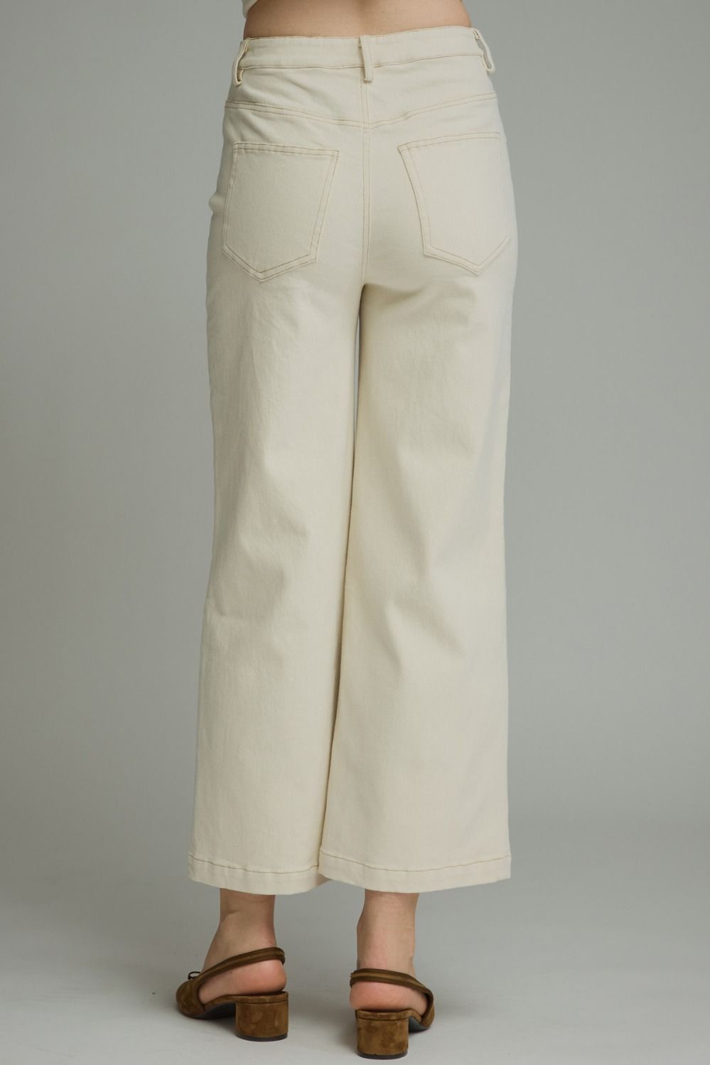 Solid Cropped pants