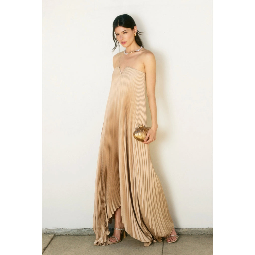 Oyster Off The Shoulder Dress