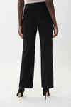 Black Stretch Wide Leg Pant