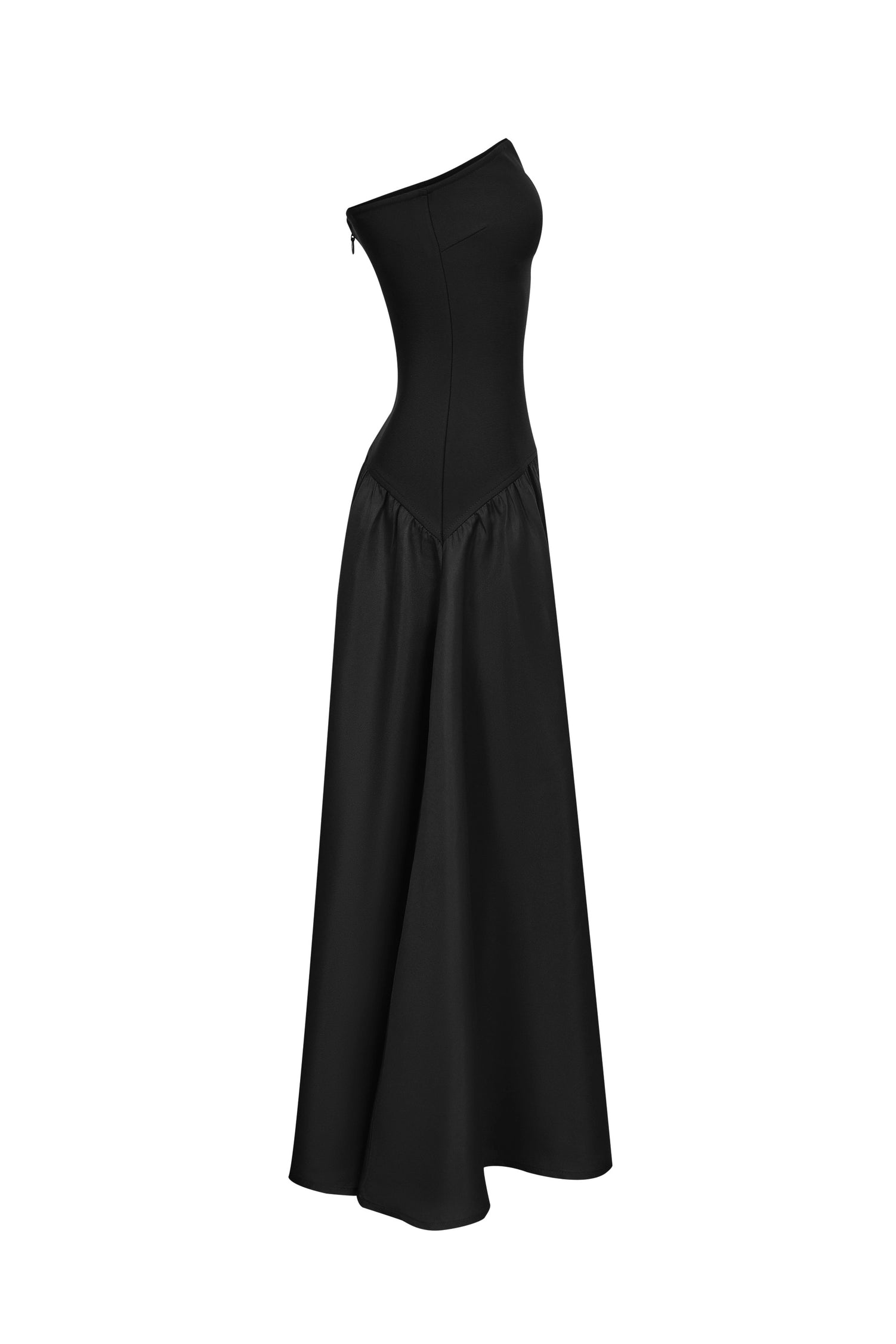 Black Drop Waist Dress