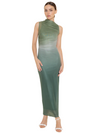 Mesh Ombré Green Midi