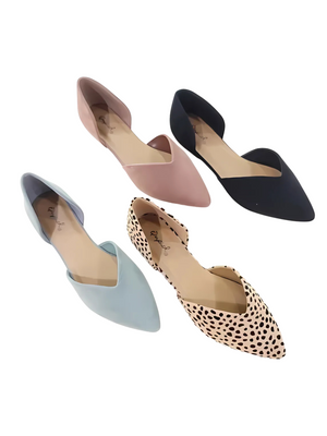 Suede Flats