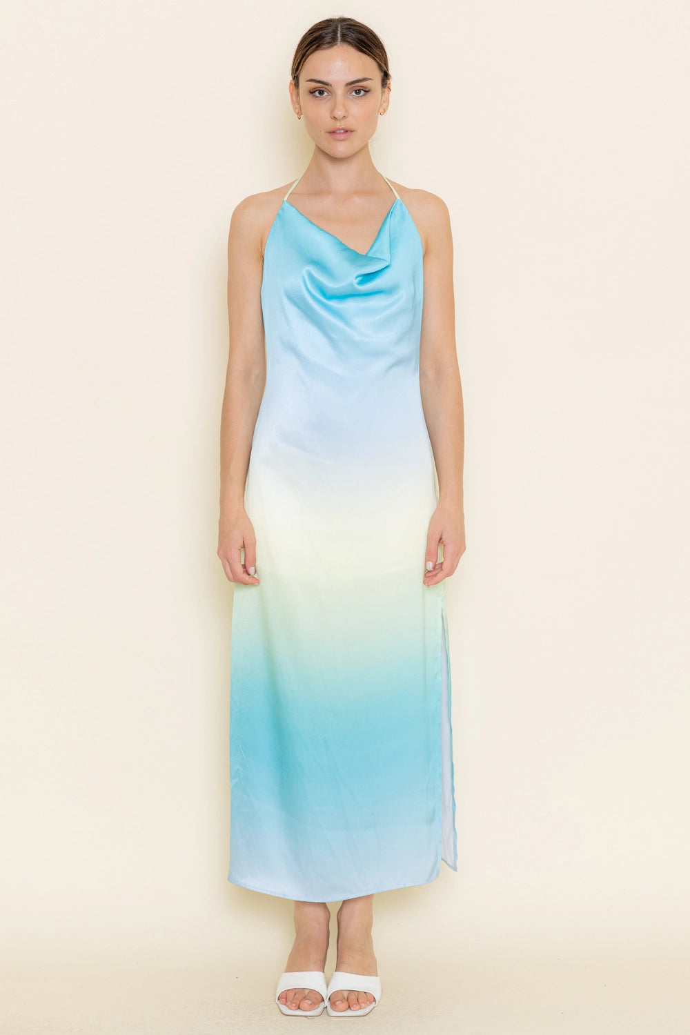Ombre Slip Dress