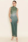 Mesh Ombré Green Midi