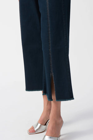 Dark Blue Culottes with Stones