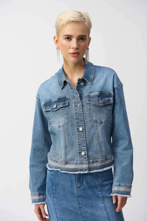 Stretch Denim Jacket