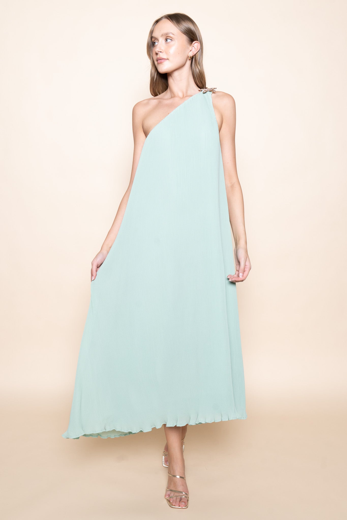 One Shoulder Starfish Dress