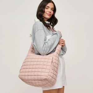 Leda Quilted Puff Hobo