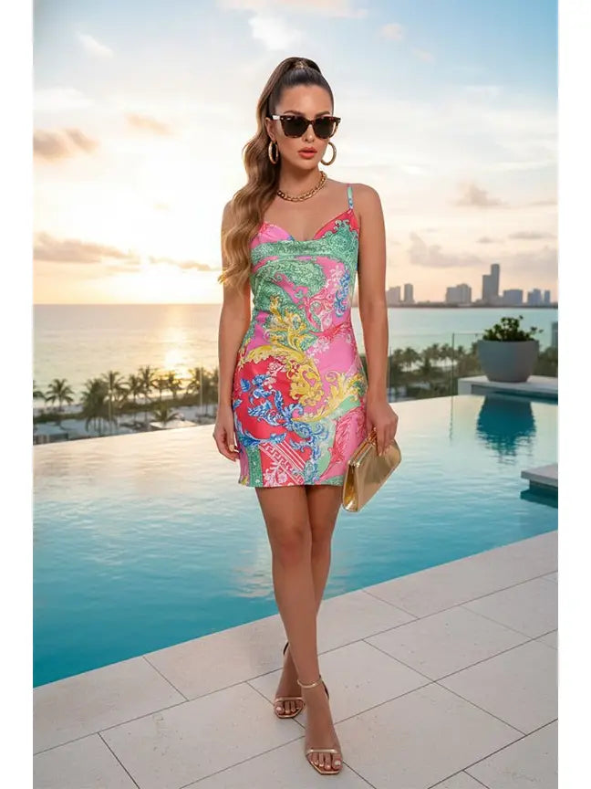 Satin Slip Dress