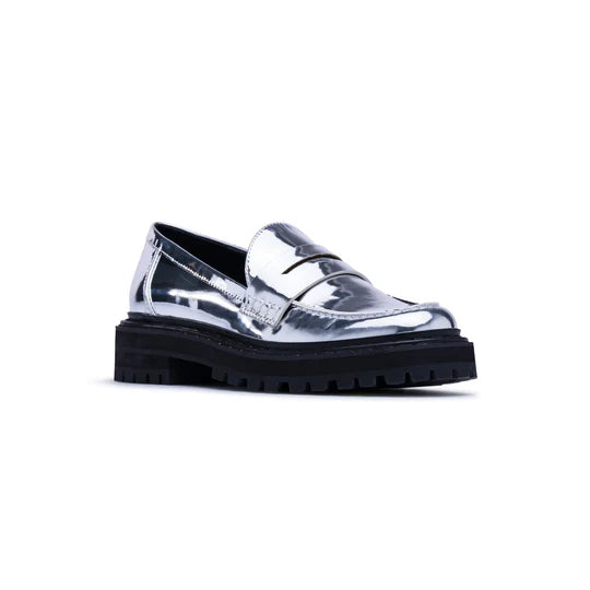 Prescia Silver Loafer