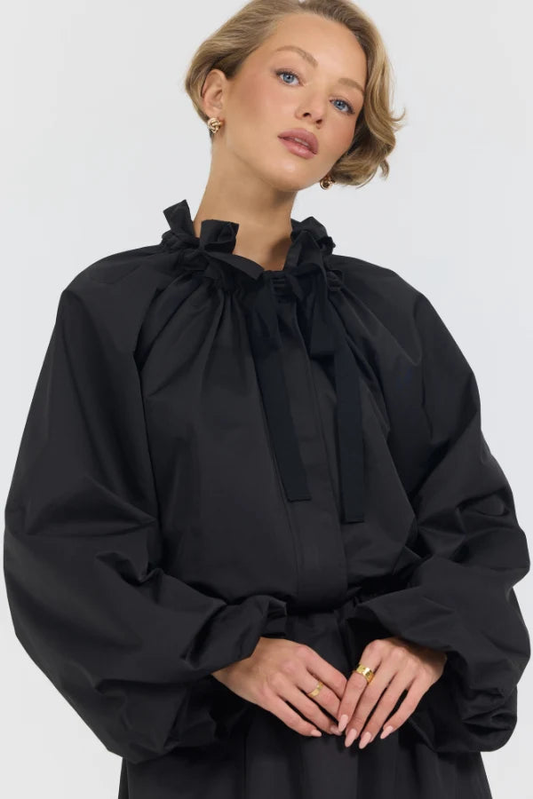 Cecilia Blouse in Black