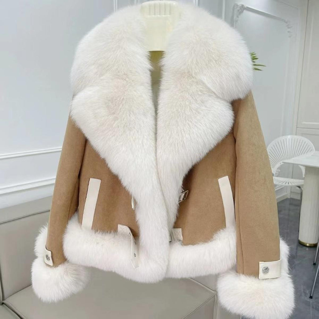 Winter Faux Fur Bomber Jacket