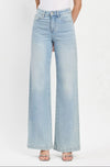 High Rise Wide Leg Denim