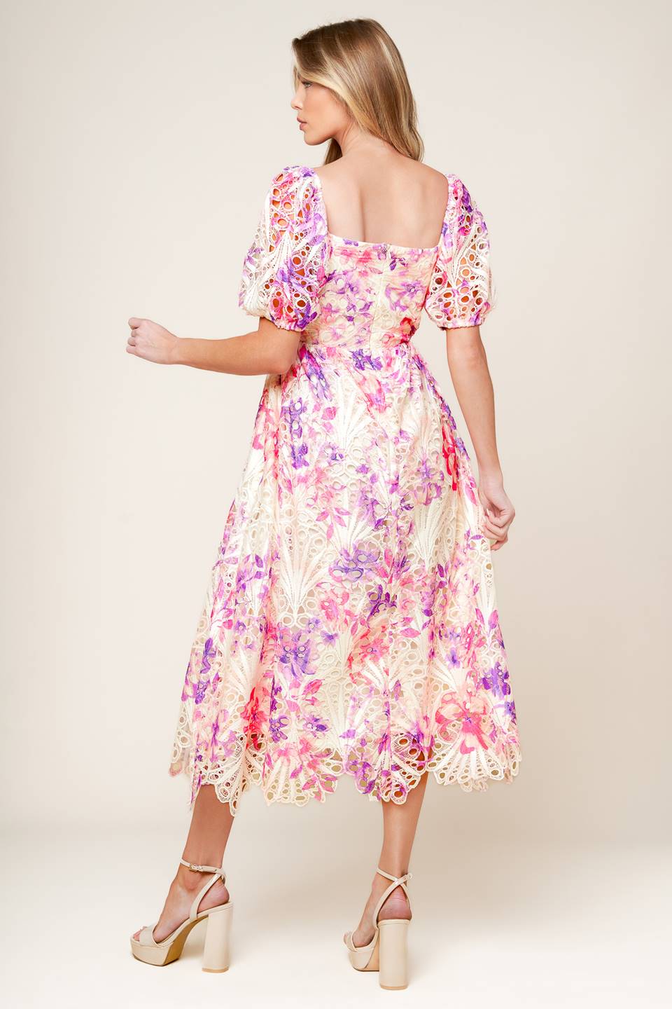 Lace Midi Dress