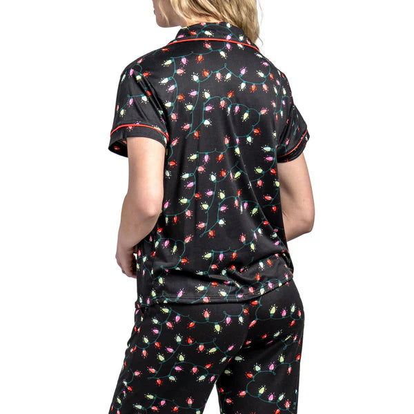 Light bright Christmas pajama set