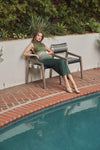 Mesh Ombré Green Midi