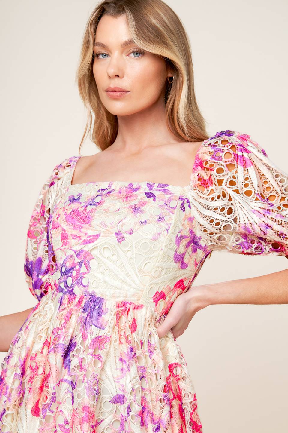 Lace Midi Dress
