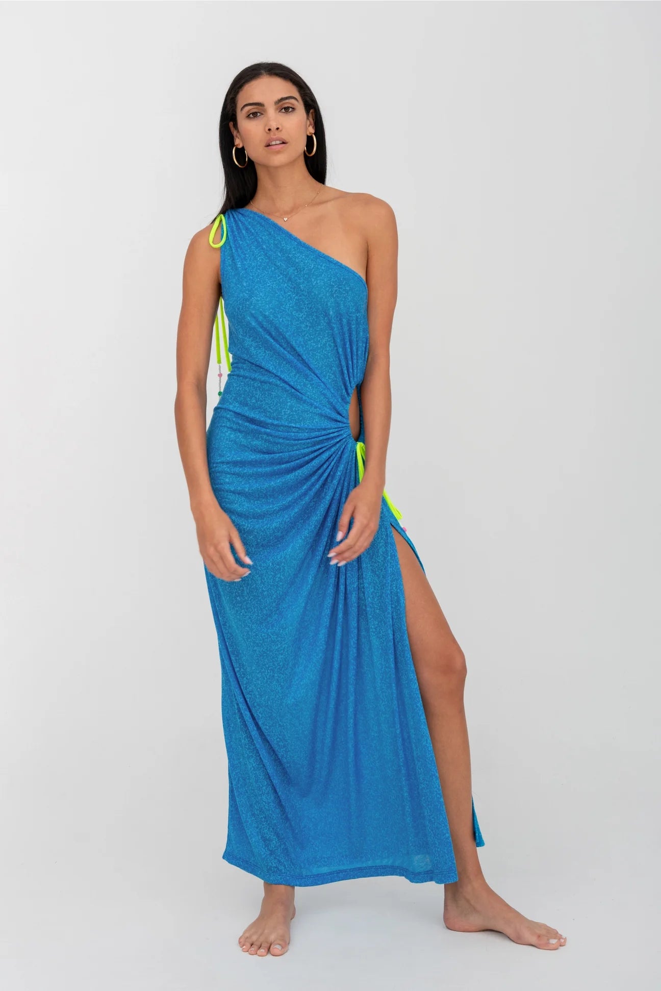 One Shoulder Cutout Dress