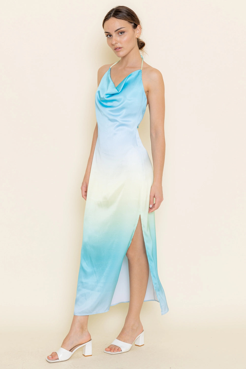 Ombre Slip Dress
