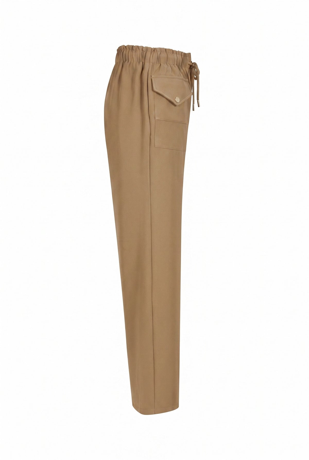 Utilitarian Twill Wide Pants