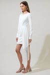 Fringe White Karlie Dress