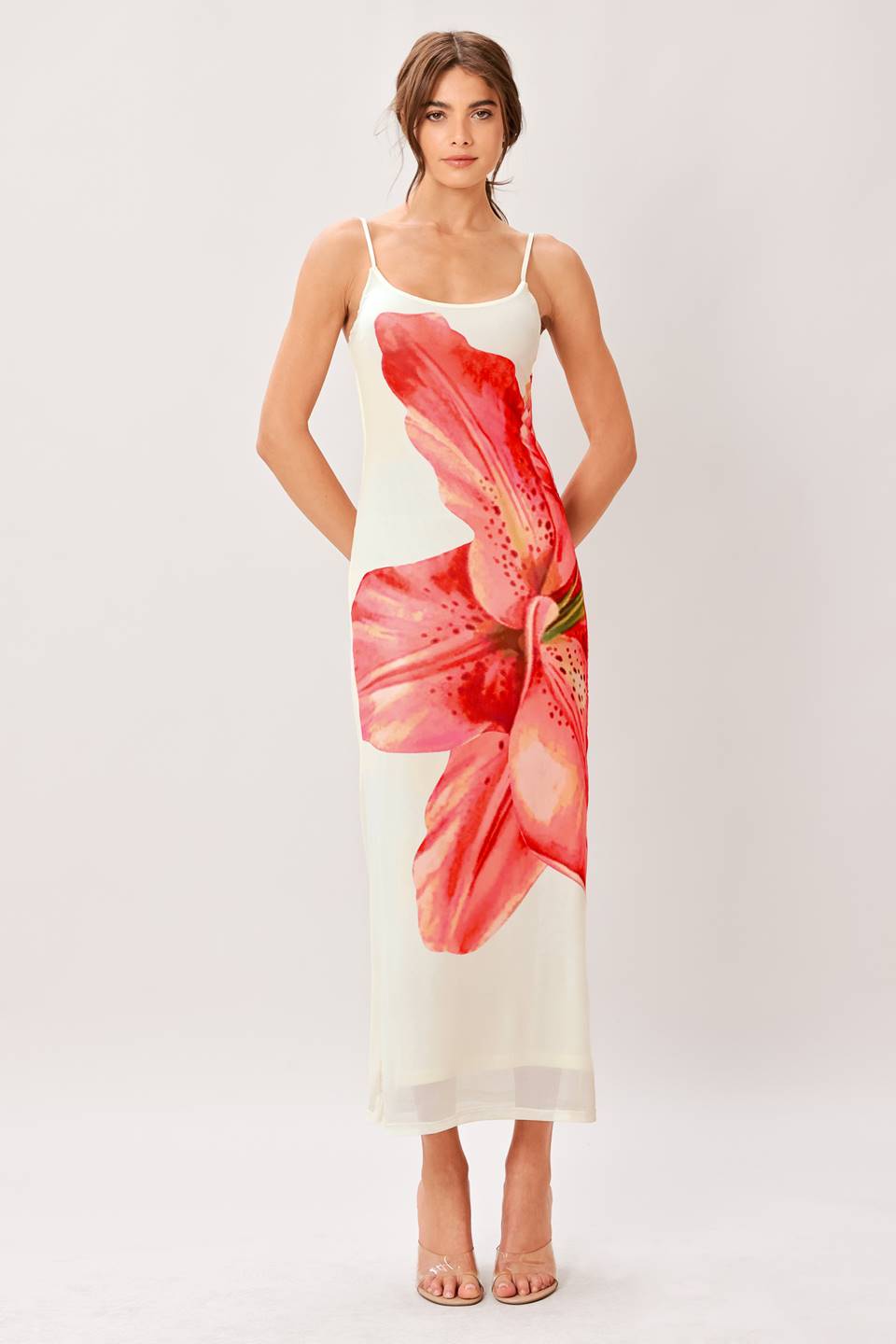 Floral Print Midi Dress