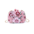 Ryder Sequin Pink Clutch