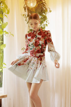 Mini Floral Dress
