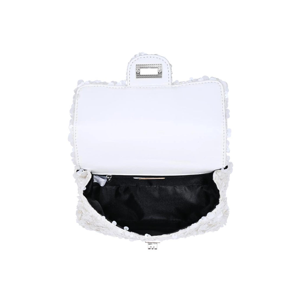 Ella Evening Bag in white
