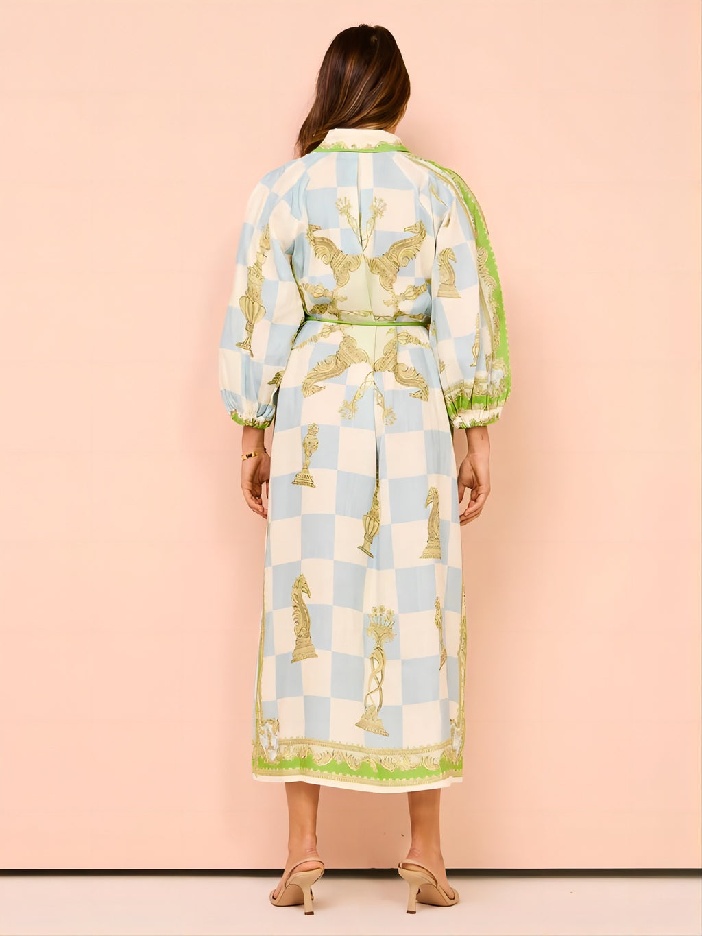 Versace Print Dress
