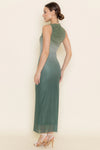 Mesh Ombré Green Midi