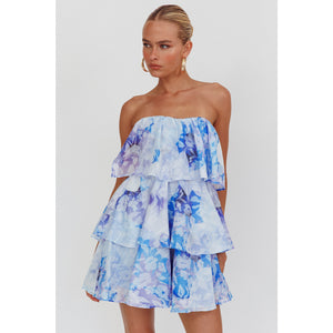 Chiffon Ruffle Dress