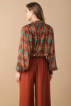 Woven Fall Blouse