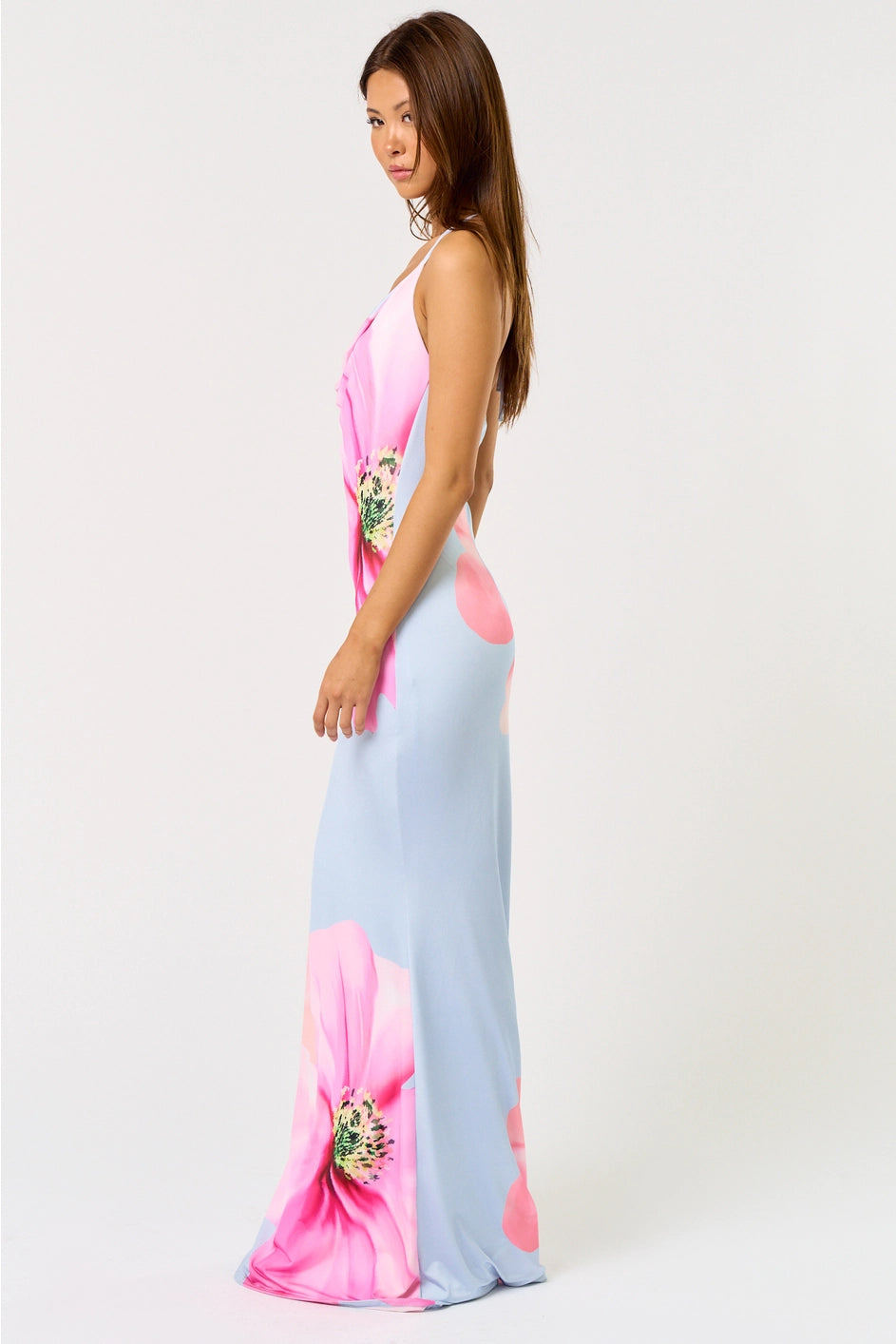 Floral Print Maxi Dress