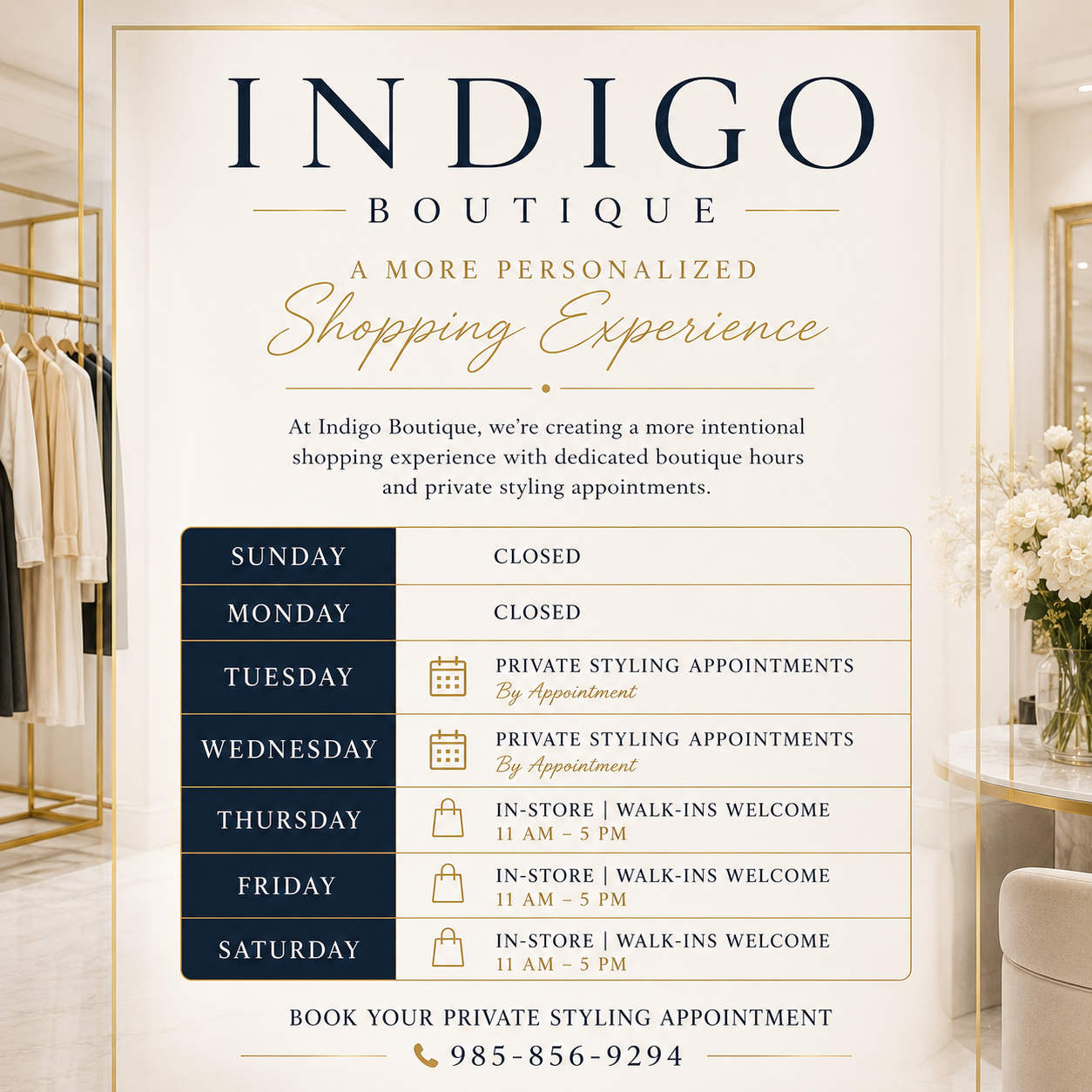 Personal Styling Appointment