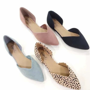 Suede Flats