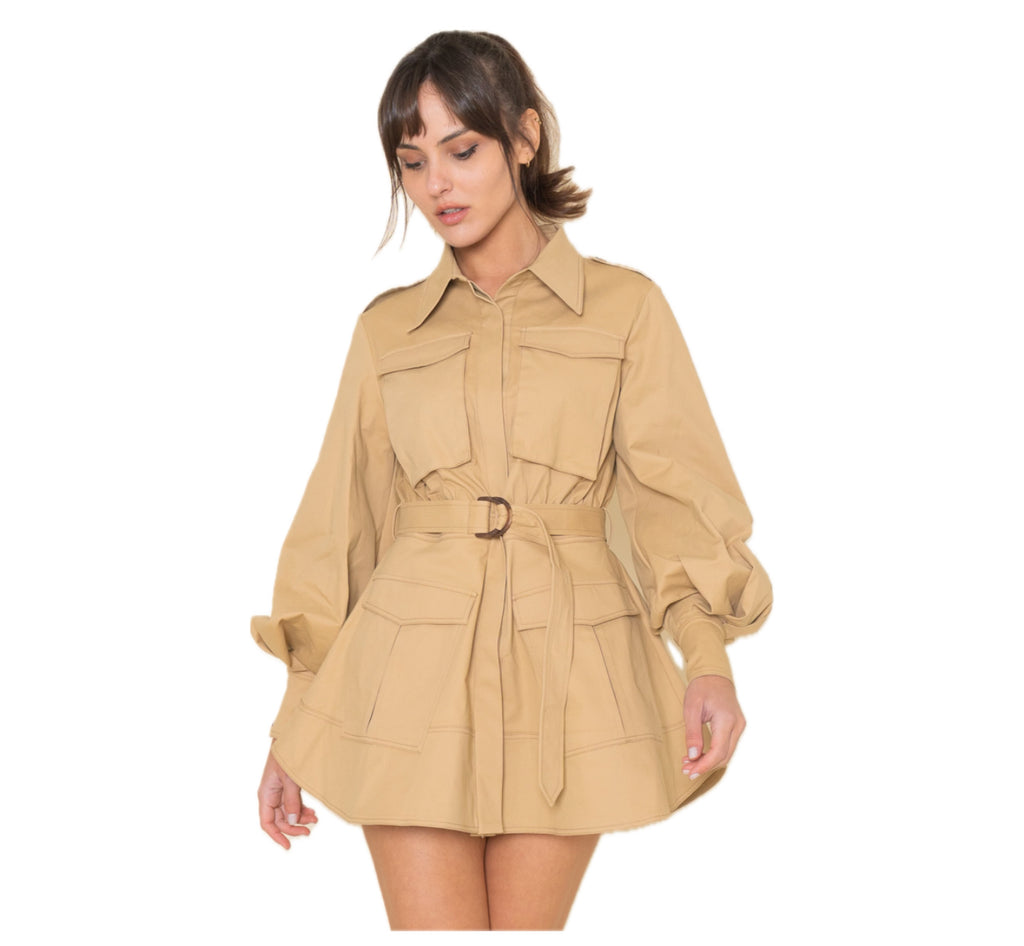 Trench Coat Dress
