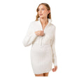 White Sweater Dress