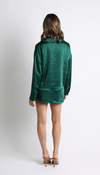 Green Cargo Skirt Set