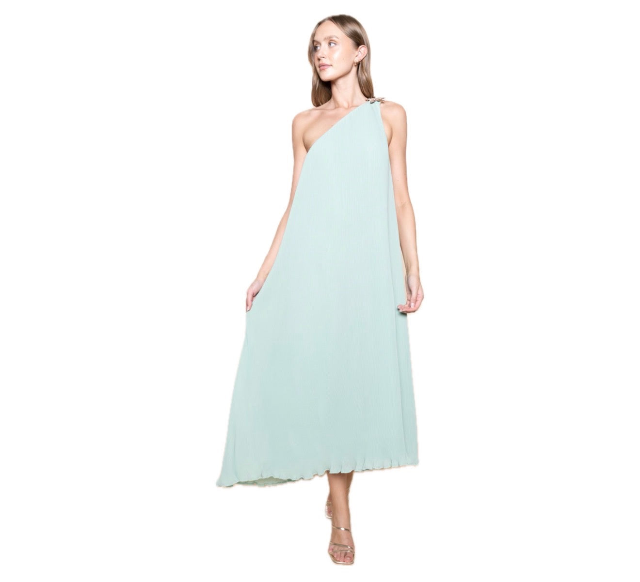One Shoulder Starfish Dress