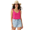 Woven Hot Pink Blouse