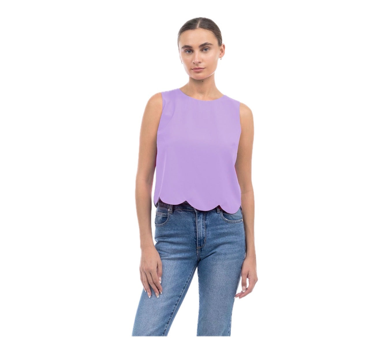 Scallop Blouse