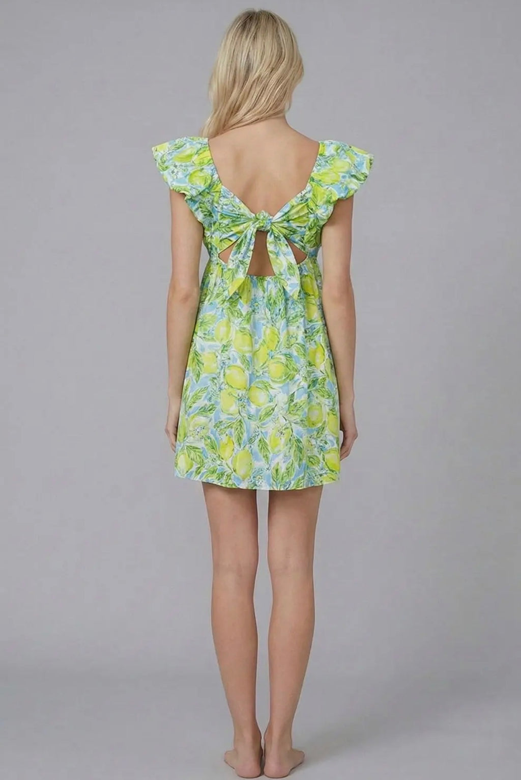 Lemon Zest Mini Dress